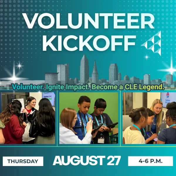 Volunteer Kickoff Event Graphic